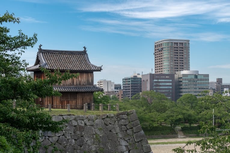 fukuoka castle ruins