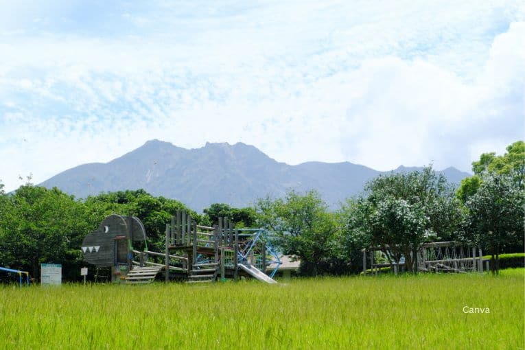 sakurajima dinosaur park