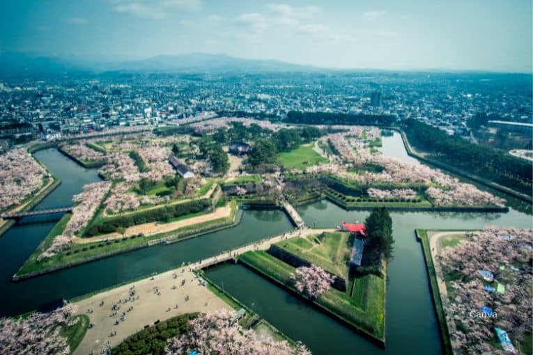 goryokaku fort and tower