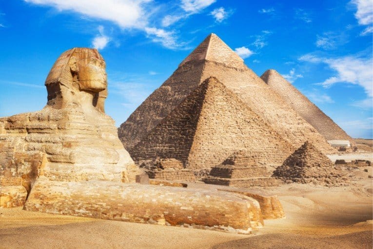 Pyramids of Giza, Egypt
