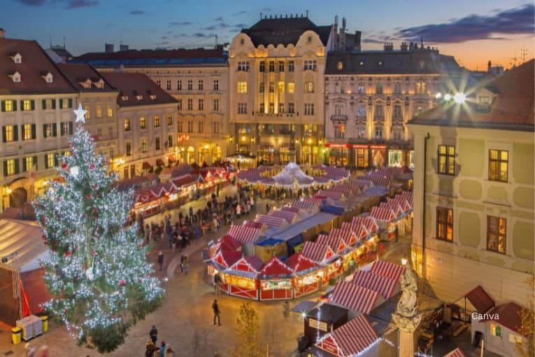 main square christmas market bratislava