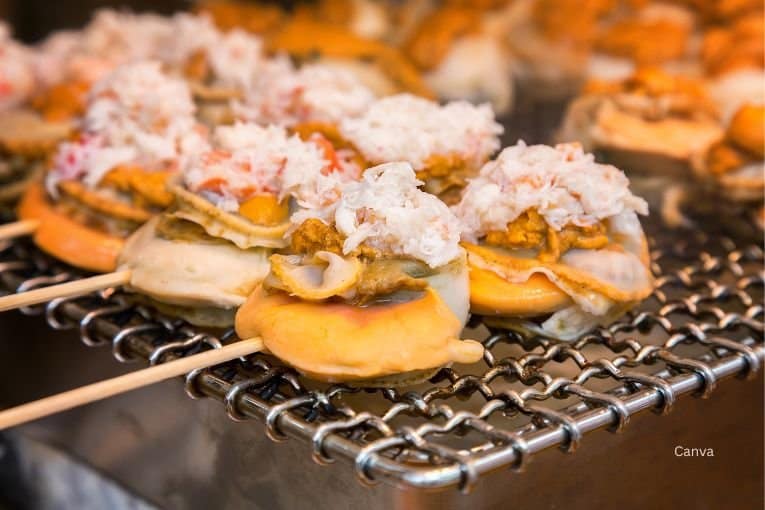 tokyo winter street foods